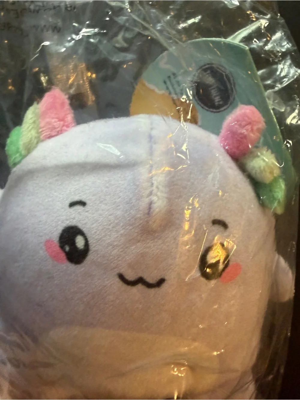 New Squishy Top Trenz Super Duper Sugar Squisher Plush Sea Friends Angie Axolotl